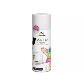 LCD putu tīrītājs 400ml + mikrošķiedras drāniņa