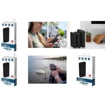 Ansmann 1700-0132 Powerbank 10000 mAh Melns