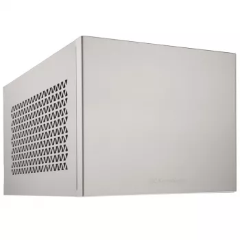 Mini-ITX korpuss SILVERSTONE SST-SG15S, sudraba alumīnija kompakts korpuss