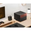 Jonsbo N4 Mikrotornis korpuss Melns Izturīgs Tērauds Kompakts PC korpuss