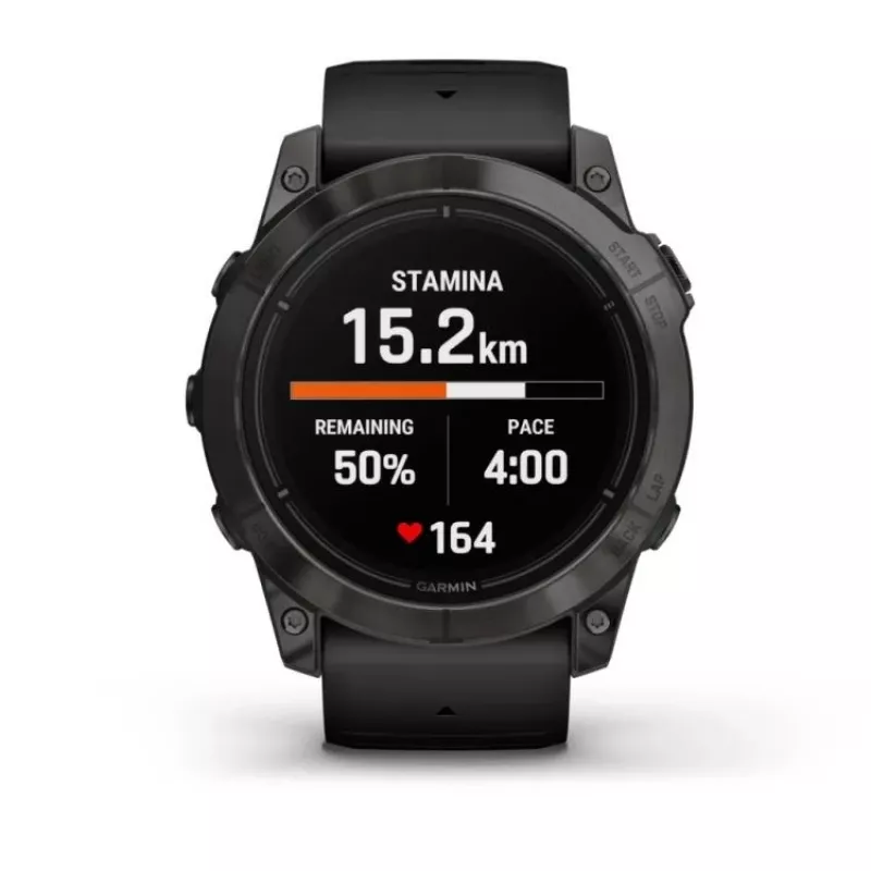 Garmin EPIX PRO g2 51mm Safīra Carbon Gray DLC Titāna Melns