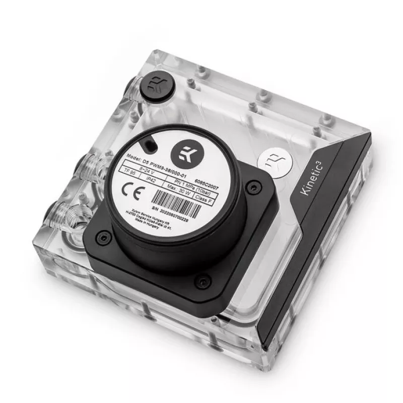 Pumpas un rezervuāra komplekts EK-Quantum Kinetic3 FLT D5 PWM 120mm D-RGB
