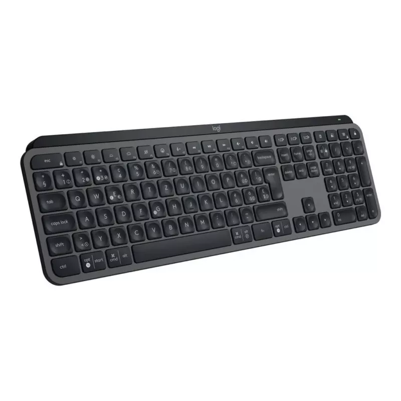 Logitech MX Keys S bezvadu tastatūra RF + Bluetooth QWERTZ Šveice grafīts (920-011571)