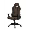 Spēļu krēsls Arozzi Torretta SuperSoft — ergonomisks brūns, atbalstošs dizains