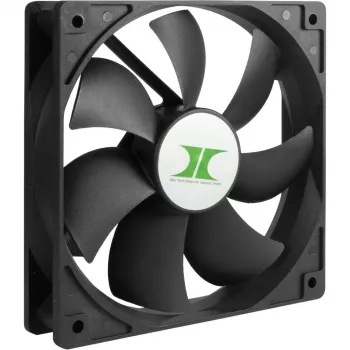 INTER-TECH 88887289 120mm korpusa ventilatori 3 komplektā melni