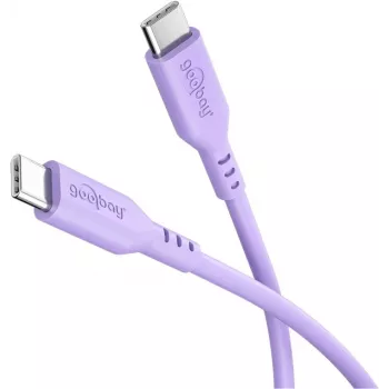 Goobay 77745 USB-C kabelis, silikons, 1,5 m