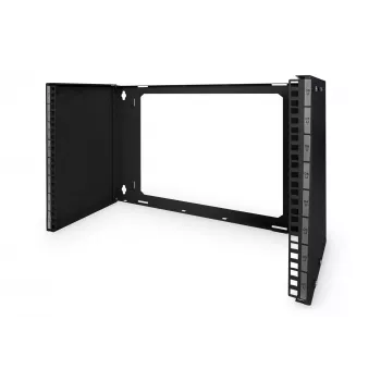 Digitus DN-19 PB-4U-SW - sienas skapis - melns, RAL 9005 - 8U - 48,3 cm (19 inch) (DN-19 PB-8U-SW)