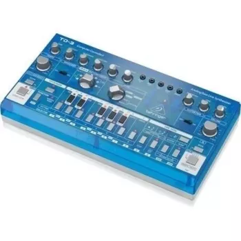 Basa sintezators Behringer TD-3-BB Blue Transparent – analogais baslīniju modulis