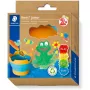 Ūdens trauks Staedtler Noris junior BK 8767 40 BK akvareļgleznošanai, melns