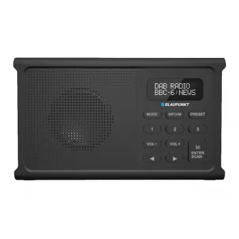 Blaupunkt DR3BK pārnēsājamais radio melns