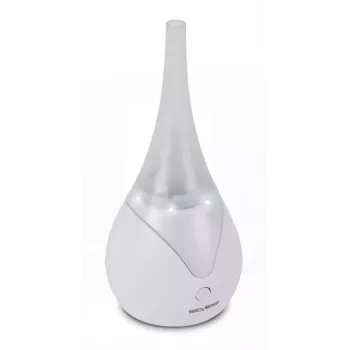 Aromas difuzors Stylies Luna White — ultraskaņas difuzors, Ø 10 cm, H 215 mm, 6 W, 220 g