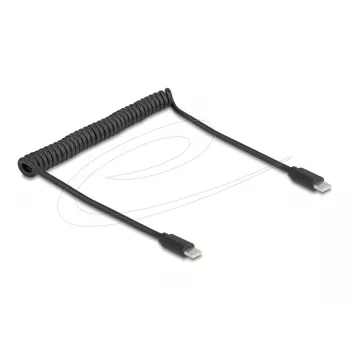 USB kabelis DeLOCK 90369 USB 2.0 0.75 m USB-C Melns