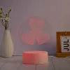 Manta SNL115RGB LED dekoratīvā lampa ar 3D sirds efektu
