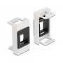 Keystone turētājs DeLOCK Easy 45 modulis 22,5 x 45 mm balts melns