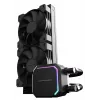 Viena bloka šķidruma dzesētājs LC-Power LC-CC-240-B 12 cm Melns