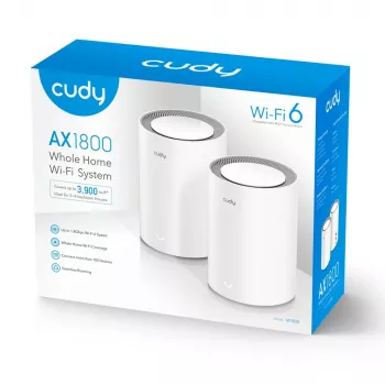 Mesh sistēma Cudy AX1800 Divjoslu 2.4 GHz 5 GHz Wi-Fi 6