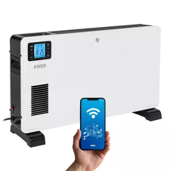 Konvektors NOVEEN NOVEENCH9099, 2300 W, 3 jaudas līmeņi, Tuya WiFi viedā vadība, LCD, taimeris, grīdas novietojums