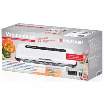 Rommelsbacher VAC110 vakuuma iepakošanas iekārta - 360 x 155 x 75 mm - Melna - Balta (VAC 110)