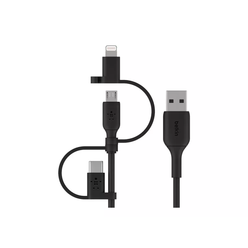 Belkin Universāls kabelis Lightning/Micro/USB-C