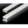 Rack vāks Rittal SV 9350.010 — PVC, pelēks, dziļums 1000 mm, iepakojumā 4 gab.