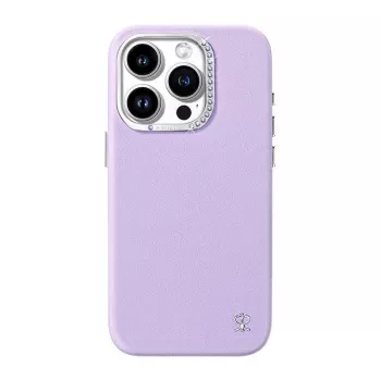 Aizsargmaciņa telefona Joyroom PN-15F1 iPhone 15 Pro, plāna violeta, precīza piegulšana