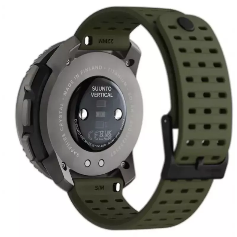 Suunto Vertical viedpulkstenis 3.56 cm (1.4 inch) Dot-matrix 49 mm 280 x 280 pikseļi Skārienekrāns Melns GPS