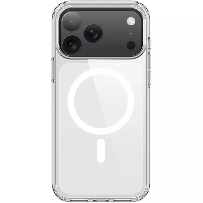 Nevox StyleShell SHOCKFlex - iPhone 17 Pro Max caurspīdīgs, saderīgs ar MagSafe