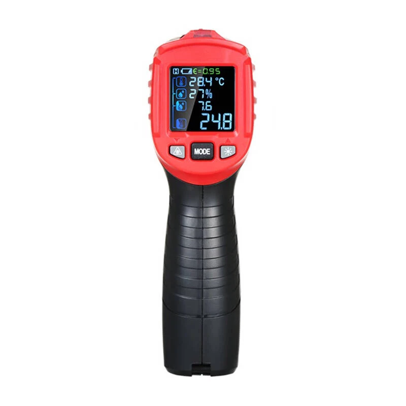 Digitālais lāzera pirometrs Habotest HT651D — bezkontakta infrasarkanais temperatūras mērītājs