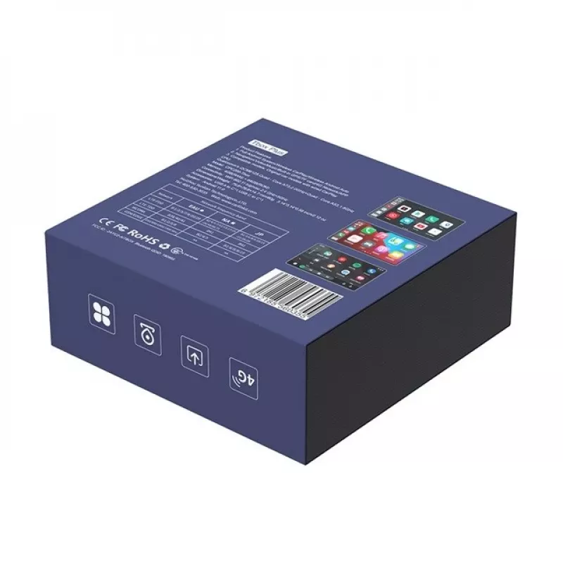 CARLINKIT Bezvadu AI Box ar Android 13 - 8GB+128GB oriģinālajiem auto radio ar CarPlay zils