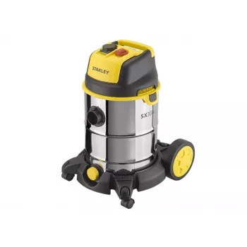 Slapjais/sausais putekļsūcējs STANLEY SXVC30XTDE 30 L tvertne, 1600 W, 2 m šļūtene, 2,5 m kabelis