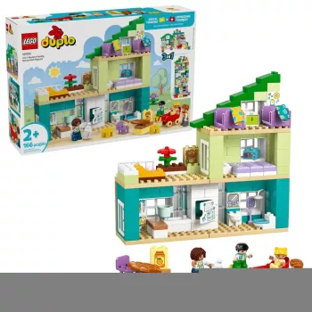 LEGO DUPLO 10470 3-in-1 Moderna Ģimenes Māja ar Figūriņām