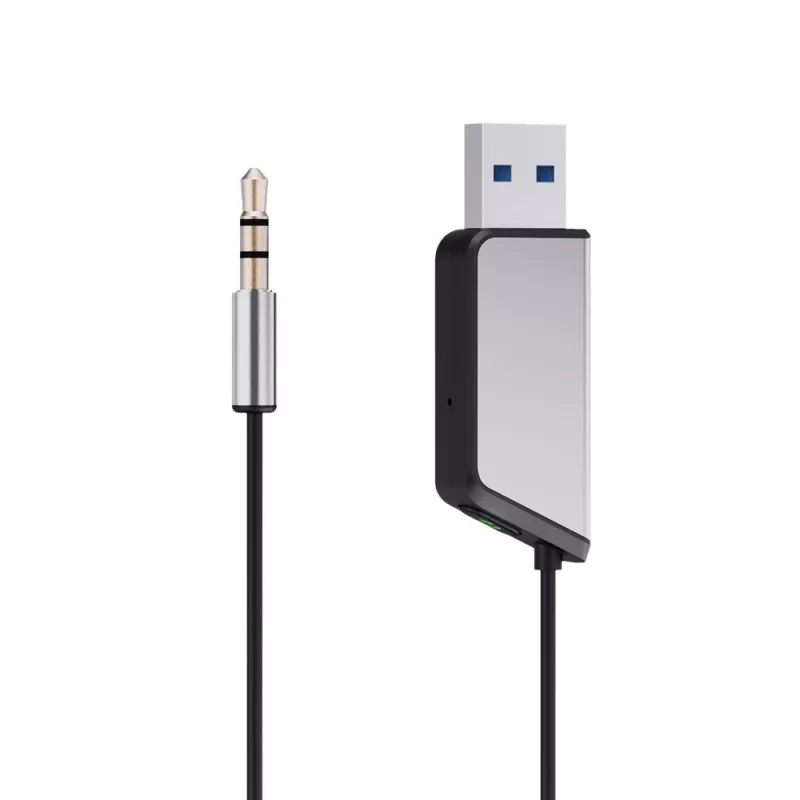 Savio TR-16 Bluetooth raidītājs AUX adapteris ar brīvroku funkciju, Bluetooth 5.3, Google Assistant/Siri