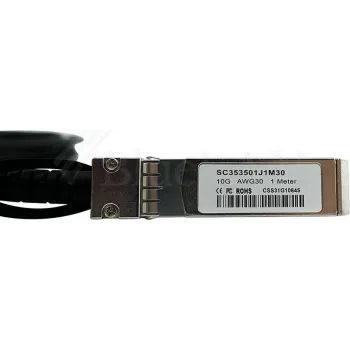 SFP+ tiešā savienojuma kabelis CBO 01-SSC-9787-BL 1 m vīriešu/vīriešu 10 Gbit/s