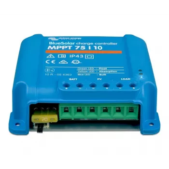 Saules lādēšanas kontrolieris BlueSolar PWM-LCD&USB 12/24V 10A Victron Energy