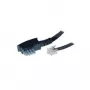 ShiverPeaks S/CONN 6m TAE-N – RJ12 Melns Caurspīdīgs TC 70166