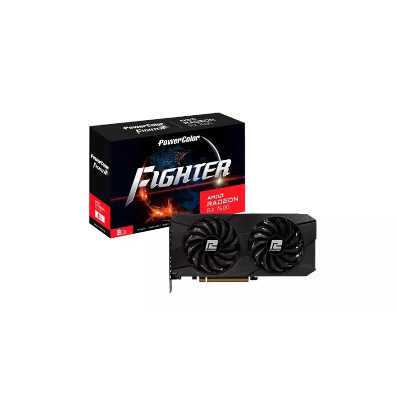 PowerColor Fighter Radeon RX 7600 8GB Grafiskā Karte