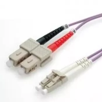 VALUE LWL-Cable 50/125µm OM4, LC/SC, Violeta 1,0m (21.99.8761)