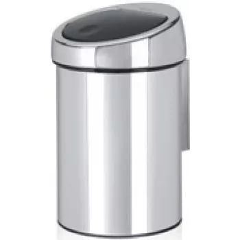 Atkritumu tvertne BRABANTIA Touch Bin 3 L Brilliant Steel model 36 39 62
