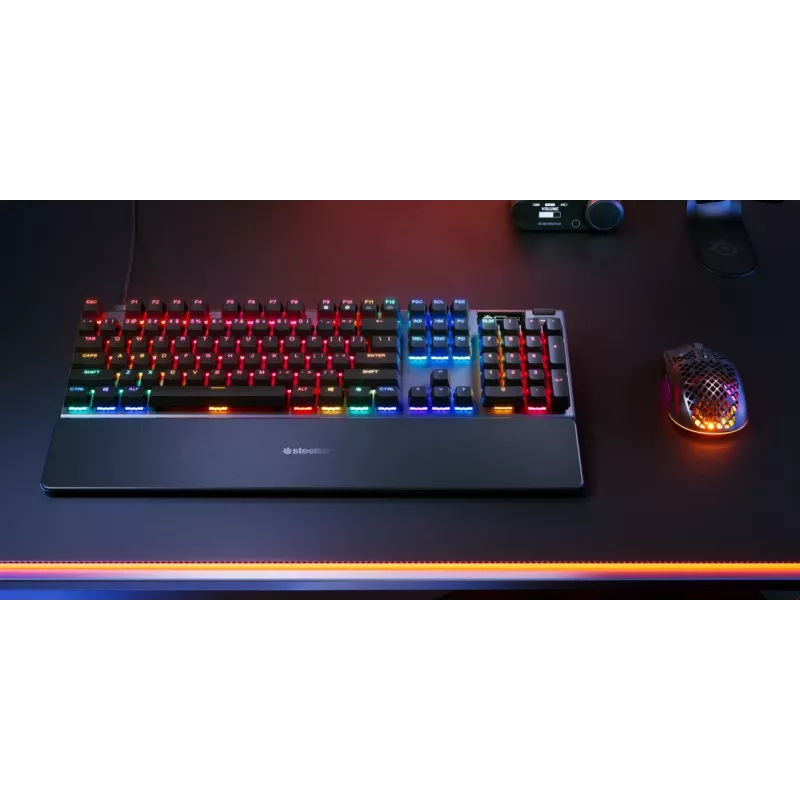 Steelseries APEX PRO GEN 3 tastatūra Gaming USB QWERTY UK English Melna