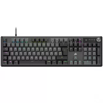 Corsair K70 CORE RGB tastatūra Gaming USB QWERTZ Vācu Pelēka