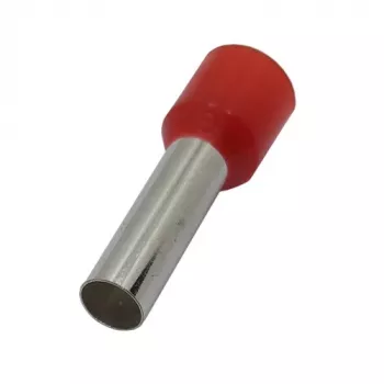 Crimp savienotājs izolēts 16mm²/5AWG vara, sarkans, 100 gab.