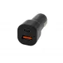 Auto lādētājs SBOX CC-038 38W Melns — divu portu USB barošanas adapteris transportlīdzeklim