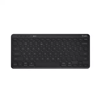 Trust Lyra tastatūra Universāla RF Bezvadu + Bluetooth QWERTY ASV Angļu Melna