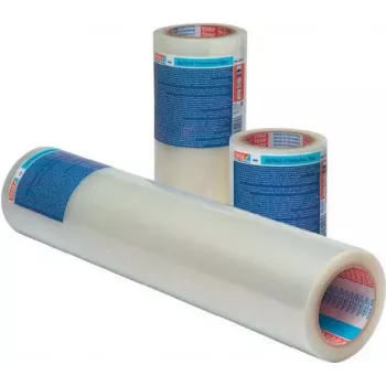 Tesa 4848 PV1 virsmas aizsargplēve 100 m x 12,5 cm caurspīdīga – pagaidu aizsarglente virsmām