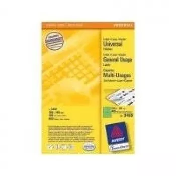 Pašlīmējošās etiķetes Avery Universal 105x148mm Zaļas