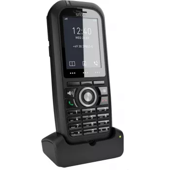 Snom M80 DECT telefona klausule ar zvanītāja ID, melna