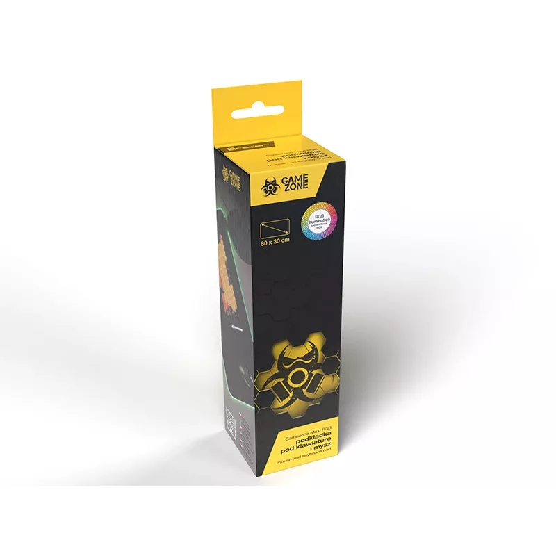 Vadības pults TRACER GameZone Maxi RGB TRAPAD47549 — vadu kontrolieris ar RGB apgaismojumu un ergonomisku dizainu