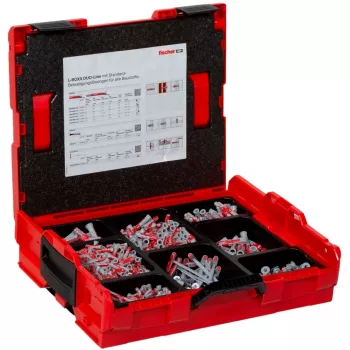 Dībeļu komplekts Fischer L-BOXX 833 gab.