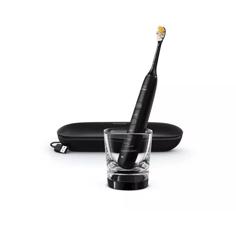 Philips HX9911/17 elektriskā zobu birste Pieaugušo Sonic zobu birste Melna