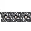 Thermaltake TOUGHFAN EX12 Pro Swappable Edition 120mm korpusa ventilators 3 komplektā Melns